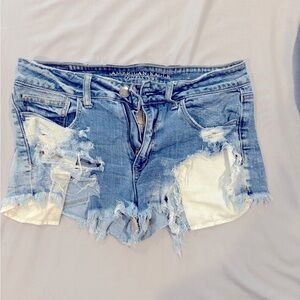 American eagle high rise shorts.